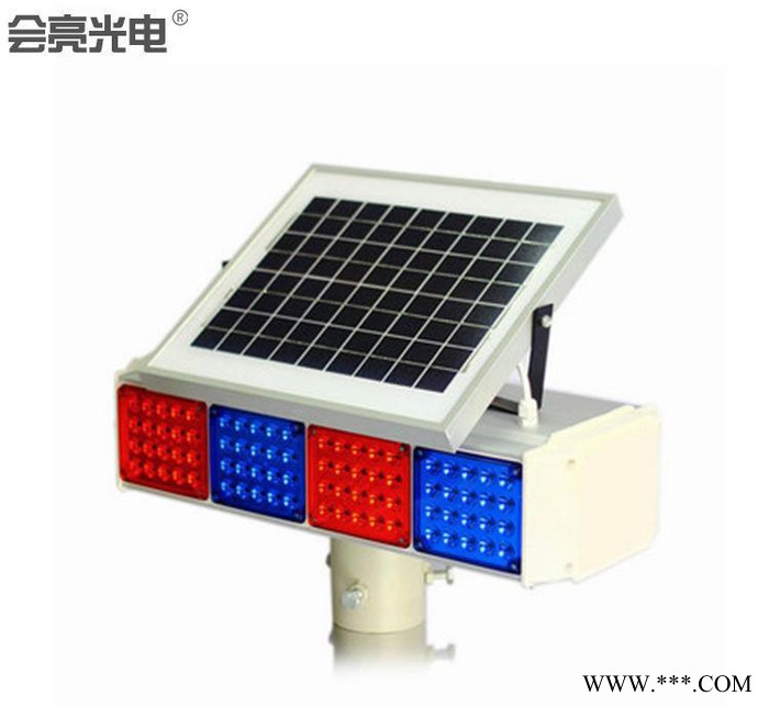 太陽(yáng)能爆閃燈 LED警示燈 多晶硅太陽(yáng)能閃光燈