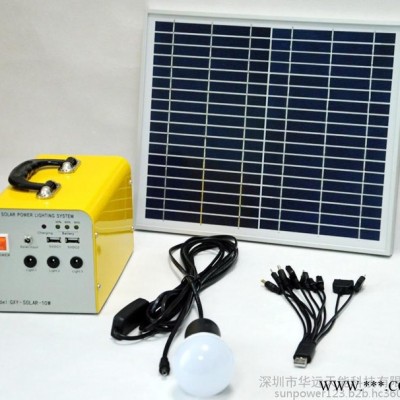 20W太陽能手機充電器，太陽能小型發電系統，野外太陽能小型發電照明系統